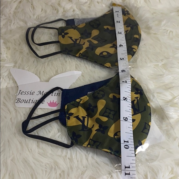 Two green army themed masks - Picture 3 of 4